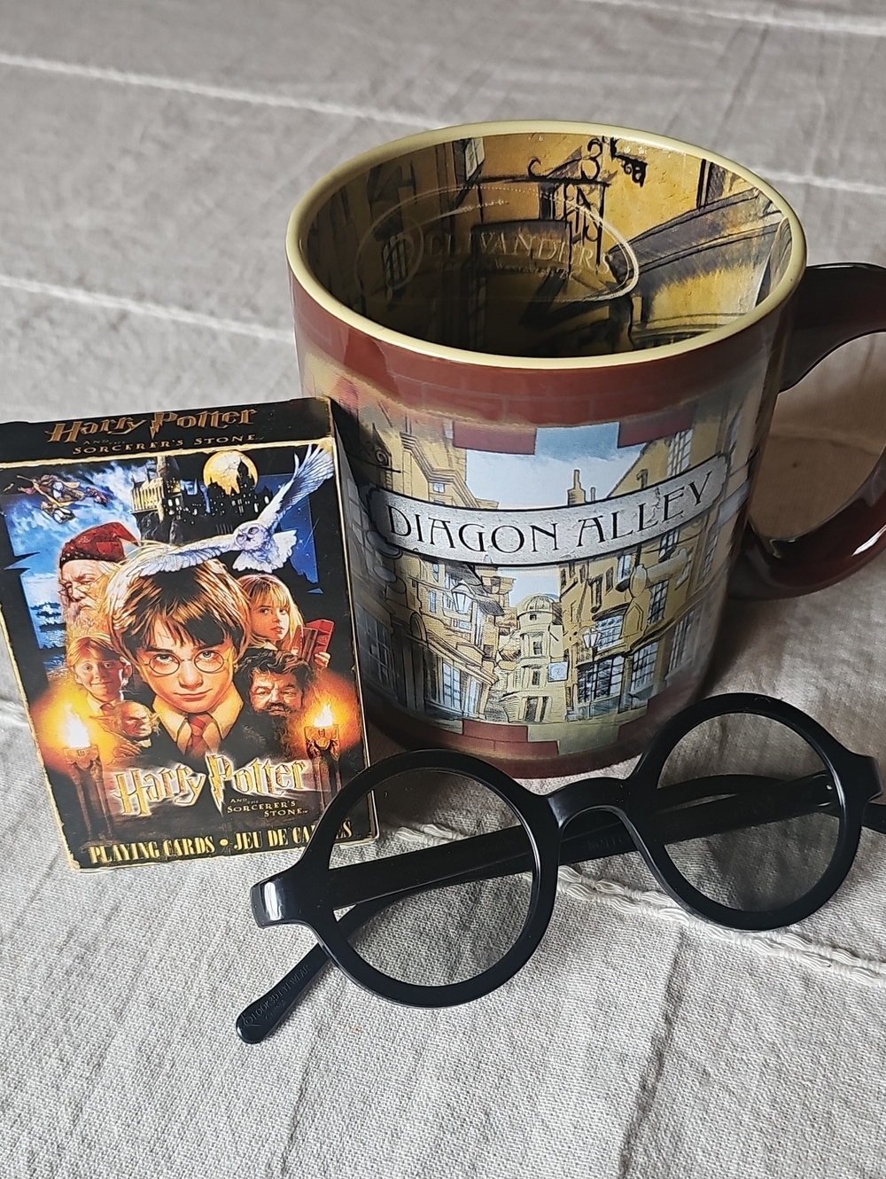 Harry Potter Universal Diagon Alley Decorative Ceramic Mug Bundle